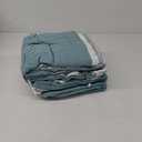 GLAMBURG Peshtemal Turkish Beach Towel Cotton Oversized 36x71 Set of 6 for Adults, Soft Durable Absorbent Extra Large Hammam Bath Sheet - Teal
