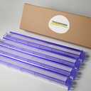 TRICLOOOVER Mahjong Racks And Pushers ;Light Purple American Mahjong Racks