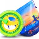 Kites Reels for Adults, Professional Kite String Reel Winder for Adults, 1000FT Line Spool, Kite String Spool with Lock, for Outdoor Kites(Green, 7 inches)