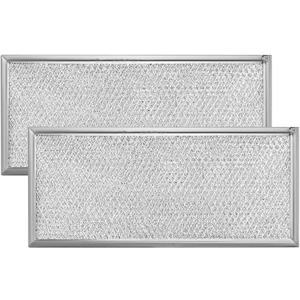 Fits for Whirlpool W10208631A Microwave Grease Filter - Approx. 13" x 6" (2-Pack) by AMI PARTS