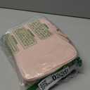 Lotour Travel Toiletry Bag for Women with Travel Size Silicone Containers Set, Hanging Toiletry Bag for toiletries, Cosmetic Bag Travel Organizer (Pink)