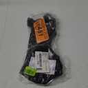 Fruit of the Loom Women's Comfort Front Close Sport Bra with Mesh Straps (36, Black Hue)