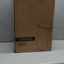 SONGMICS Kitchen Trash Can, 18-Gallon Stainless Steel Garbage Can, with Stay-Open Lid and Step-on Pedal, Soft Closure, Tall, Large and Space-Saving, Black ULTB520B68