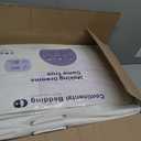 Continental Bedding Harmony White Goose Down Pillow 550 Fill Power Soft Loft 100% Cotton 300 Thread Count Shell King Size 1 Pack Made in USA
