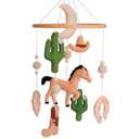 Western Baby Mobile, Cowboy Mobile for Crib, Crib Mobile for Boys, Western Nursery Decor,Baby Cowboy Nursery Decor