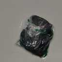 Lilosy Sexy Floral Lace Scallop Underwire Push Up Sheer Lingerie Set Outfits (Medium, Black)