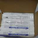 50 Pcs 1ml Syringes with Caps Oral Dispenser Individually Sterile Warpped for Medicine Dropper, Colostrum Collect Feeding Pets, Liquid