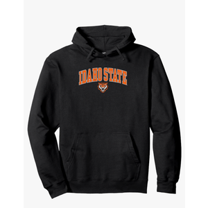 Idaho State Bengals Arch Over Officially Licensed Pullover Hoodie 2XL