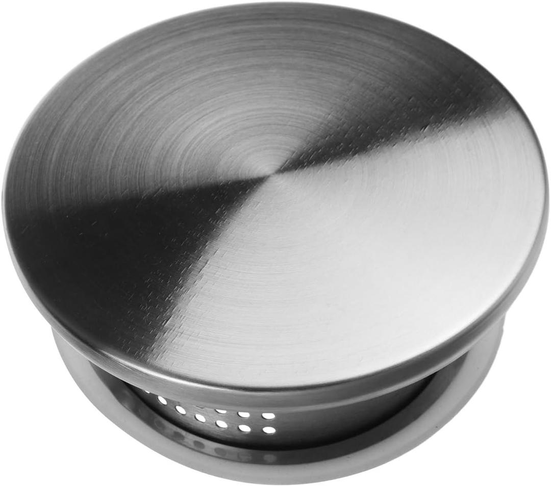 BESPORTBLE Stainless Steel Water Pitcher Lid Replacement 3.54 Inch Leak-Proof Kettle Cover with Dual Pour Spouts for Home and Restaurant