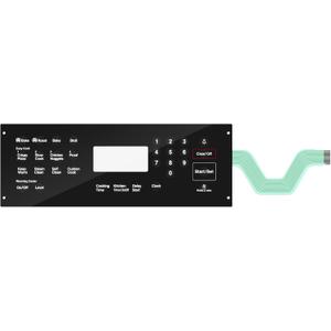 Briidea DG34-00020A Membrane Switch Touchpad Replacement Compatible with Samsung Range Oven NE594R0ABSR/ NE59J3420SS/ NE59J3420SB/ NE59J3421SS/ NE595R0ABSR