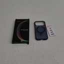 TORRAS Ostand Q3 Silicone for iPhone 17 Pro Max Case, Fit for MagSafe, 360 Spin Ring Holder Stand, Soft Liquid Silicone Cozy Grip, Camera Control, Protective Case for iPhone 17 Pro Max, Deep Blue