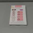 Women's Electric Razor Bikini Trimmer, 4-in-1 Cordless Shaver for Face, Legs, Underarms, Pubic Hair  Wet/Dry Use, Painless Hair Removal