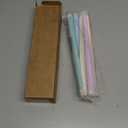 6 Pcs Easter Flameless Taper Candles 10.8 Inch Pastel Candles Battery Operated LED Candlesticks for Easter Dinner Table Home Party Decor