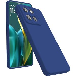 Compatible with Moto G Stylus 2025 Case: Liquid Silicon Protective Military,Grade Armor G Stylus 2025 Case,Heavy Duty Protection Phone Cases for G Stylus Blue