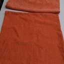 RainRoad Orange Decorative Throw Pillow Cover for Sofa Couch Bedroom Car Cotton Linen Pillow Case Cushion Cover Set of 2,18x18Inch 45cm x 45cm (Orange)