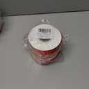 3 x 1 inch x 25 Yards Double Faced Red Polyester Satin Ribbon for Gift Wrapping,Wedding Decoration, Bows Making, Sewing, DIY Crafts