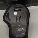 Wireless Keyboard and Mouse Combo, 2.4G Full Size Wave Keys Ergonomic Keyboard with Wrist Rest and 3-Level DPI Adjustable Wireless Ergonomic Mouse for Windows, Mac OS Desktop/Laptop/PC(Black)