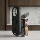 Electric Can Opener-Hands-Free Automatic,USB-C Rechargeable,Smooth Edge Opener for Seniors & Arthritis,120Min Runtime,Wall Mountable (Black)