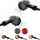 Universal Motorcycle Rear LED Turn Signals 12V Brake Tail Lights Running Lights for Harley Sportster Iron 1200 Softail Yamaha Victory Kawasaki Suzuki Chopper Bobber