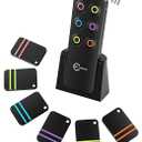 Key Finder, Wireless RF Item Locator Item Tracker Support Remote Control,1 RF Transmitter and 6 Receivers - Wireless Key RF Locator, Pet Tracker Wallet Tracker