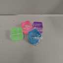 4Pack Ice Cube Stress Ball,Small Cube Fidget Toys,Squishy Cube for Anxiety Relief Stress Reliever, Stress Relief Toys for Adults Kids Children Teens