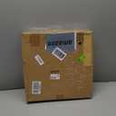 Wenqik Cake Stand 16 Inch Round Metal Cupcake Dessert Wedding Cake Stand Cookies Display Holder Fruit Serving Tray for Table Wedding Birthday Anniversary Party(Black)