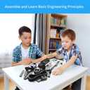 Robot Kit, STEM Toys for Boys Age 8-12, Robotic Arm for Kids Age 8+, 4-DOF Electronic Programming DIY Robots for Girls, Educational Science Building Kit, Cool Birthday Gifts for Kids., One Size