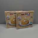 Make Your Own Waffle Candle Kit – Includes Real Soy Wax, Waffle & Chocolate Scents, Sprinkles & Whipped Cream – DIY Craft Set for Kids Ages 8+, Set of 2
