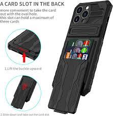 THMEIRA for iPhone 13 Pro Wallet Case with Card Holder Detachable Cover, Builtin Kickstand & Screen Protectors, Full Body Shockproof Phone Case for iPhone 13 Pro (6.1 Inch), Black