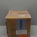 Stone Lain Florian Modern Porcelain 16 Piece Dinnerware Set, Plates and Bowls Set, Dish set for 4, Green and Golden Rim