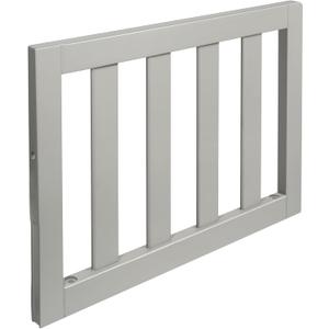 Salcod Toddler Safe Guardrail Compatible with Storkcraft and Graco Crib Conversion - CPSC Certified, Crib Rail for Prevent Toddler from Rolling Off The Bed, Gray