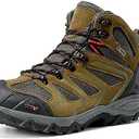 NORTIV 8 Men's Ankle High Waterproof Hiking Boots Outdoor Lightweight Shoes Trekking Trails Armadillo 11