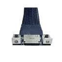 JMT M.2 NVMe M Key to Oculink 4i / SFF8611 Extension Cable PCIe4.0 X4 Gen3 4 Compatible with T10 / SAS-4 SFF-8612 (25cm)