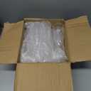 CHICERA 12 Pcs Plastic Champagne Flutes,White Champagne Glasses Bulk, Made of Durable Plastic Material Can be Used for Weddings, Everyday Fun Parties and More!