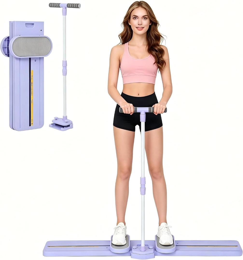 Portable Ski Machine, Skierg Machine, Foldable Leg Exercise Equipment | Full Body Shaping Workout Machine Perfect for Home, Gym, Office, Yard