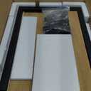 NUMENN Narrow Bookshelf, 5 Tier Bookshelves, Home Office Bookcase Shelf Storage Organizer, Free Standing Storage Shelving Unit for Bedroom, Living Room and Home Office, Natural