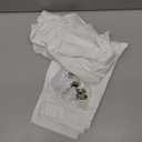 Baptism Christening Outfits for Boys Baby Clothes Sets Toddler Boy Outfit Gentleman Suits 3pcs Striped Bow Tie Shirts Suspenders Pants Birthday Formal Wedding Party Dress Suit # All White 3-4 Years