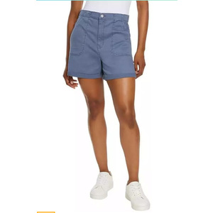 Gloria Vanderbilt Utility Short Woman - Shorts for Women Trendy-Large