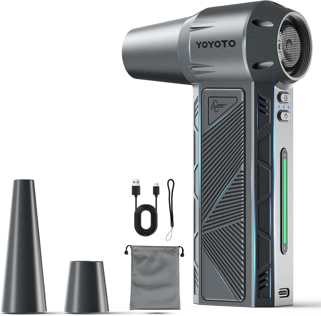 Clompressed Air Duster 300000RPM Powerful kElectric Air Duster Rechargeable
