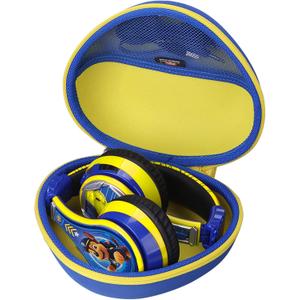 FBLFOBELI Hard Case Compatible with JLab Studio Wireless On-Ear Headphones/eKids Spiderman Wireless Bluetooth Headphones (Blue+Yellow)