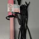 VODANA Professional GlamWave Ceramic Curling Iron, Long-Lasting Natural Curls, Instant Heat, Hair Curler, Curling Wand(1.6 inch, Pink)
