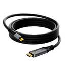 USB C to Mini HDMI Cable 4 FT, (NOT HDMI), 4K@60Hz, USB Type-C to Mini HDMI Uni-Directional Cord, Compatible with iPhone 17/16/15 Series, MacBook, iPad Pro, Portable Monitor, Steam Deck, ROG All