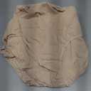 Bali Women's Stretch Cotton Brief Underwear, Full-cut-fit Brief, Full Coverage Panty, 3-pack (Beige, Size 9)
