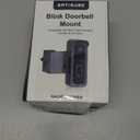 Blink Doorbell Mount, 2nd Gen Anti-Theft Blink Doorbell Camera Mount No Drilling with Rain Cover, Fit for Blink Video Doorbell 1st & 2nd Gen, No Block Sensor & Night Vision