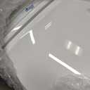 Bio Bidet Bliss BB1000 Warm Water Bidet Seat, Air Dryer, Heated Seat with Slow Close Lid, Remote Control, Round