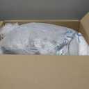 Anibedding Teal Floral Comforter Set Queen Size 7 Piece, Teal Blue Flower Bed in a Bag, Elegant Botanical Floral Comforter Soft Microfiber Complete Bedding Set for All Season, (Teal, 90"x90")
