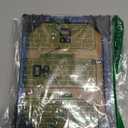 THKRLOF 5x7 Picture Frame with Real Glass, Wooden cute 5 x 7 Photo Frame with Wavy Mat for Tabletop and Wall Hanging, Blue, 1 Pack