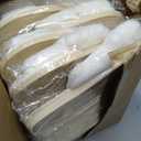 Bulk Bridesmaid Slippers,Cross Band Open Toe Fuzzy Slippers Bulk (White, Size: 9.5) 12 pack 