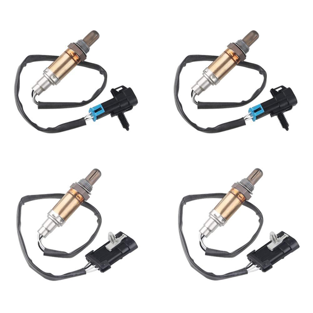 JDMON Compatible with 4Pcs O2 Oxygen Sensor Chevrolet GMC Silverado 1500, C/K 1500 1996 1997 1998 Upstream & Downstream Replaces 9617178, 234-4012, 234-4018, SG454, SG236, 13474