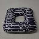 AOSSA Donut Pillow for Bed Sores, Pressure Relief Butt Cushions, Medical Sacral Square Donut Cushion, BBL Pillow for Sleeping, Bed Sore Prevention Pad, Long Sitting Tailbone Pain (Nary Blue)